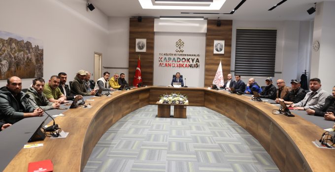Kapadokya Alan Başkanı Aslanbay, At Çiftlikleri İşletmecileriyle Toplantı Düzenledi