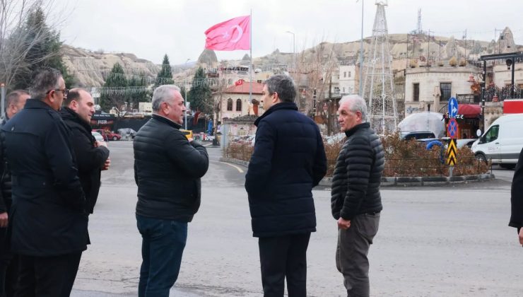Kapadokya Alan Başkanlığı’ndan Göreme’de Yerinde İnceleme