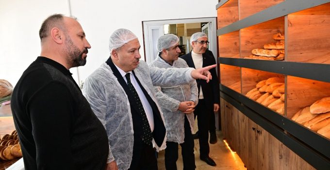 Vali Ali Fidan’dan Ersa Ekmek Fabrikası’na Ziyaret