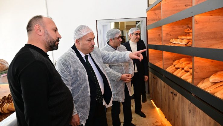 Vali Ali Fidan’dan Ersa Ekmek Fabrikası’na Ziyaret