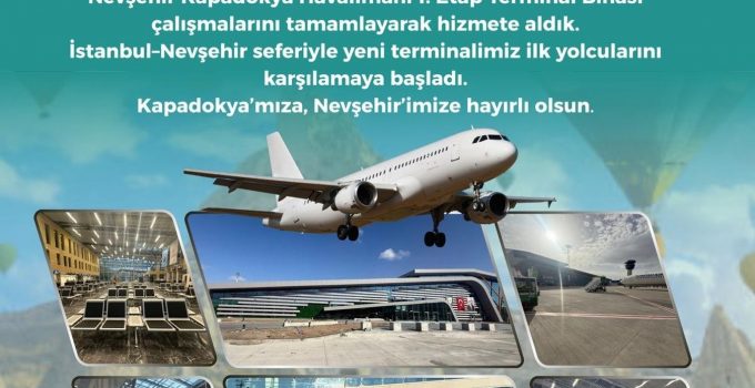 Vekili Emre Çalışkan’dan Kapadokya’ya Yeni Havalimanı Müjdesi