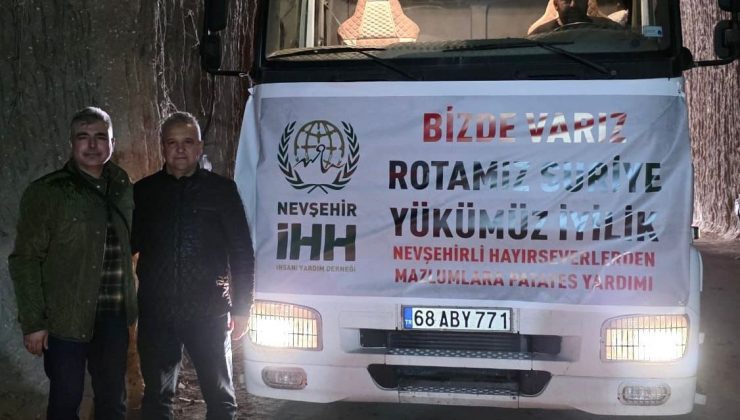 Nevşehir’den Suriye’ye Umut Taşıyan Ramazan Yardımı