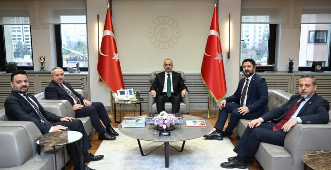 Nevşehir Heyetinden Ulaştırma ve Altyapı Bakanlığı’na Ziyaret
