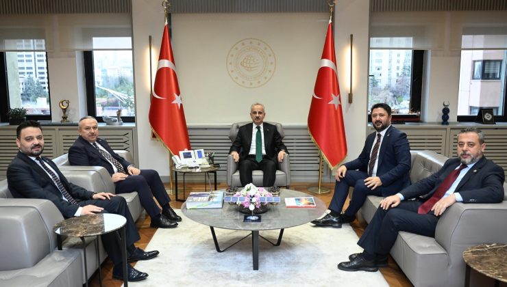 Nevşehir Heyetinden Ulaştırma ve Altyapı Bakanlığı’na Ziyaret