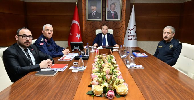 Vali Fidan, Bölgesel Düzensiz Göçle Mücadele Toplantısına Katıldı