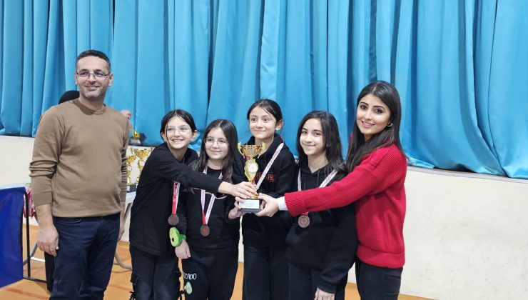 Kardelenli Şampiyon satranç oyuncuları bölge finalinde