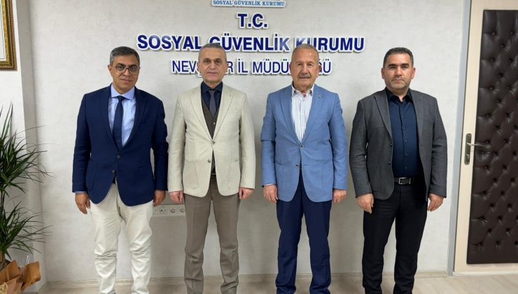 NTB Başkanı Salaş’dan SGK İl Müdürü Baltacı’ya Ziyaret