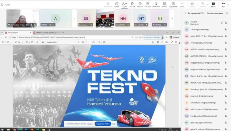 TEKNOFEST 2026 Çevrim İçi Bilgilendirme Toplantıları