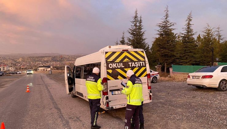 Okul Servislerine Jandarmadan Sıkı Denetim