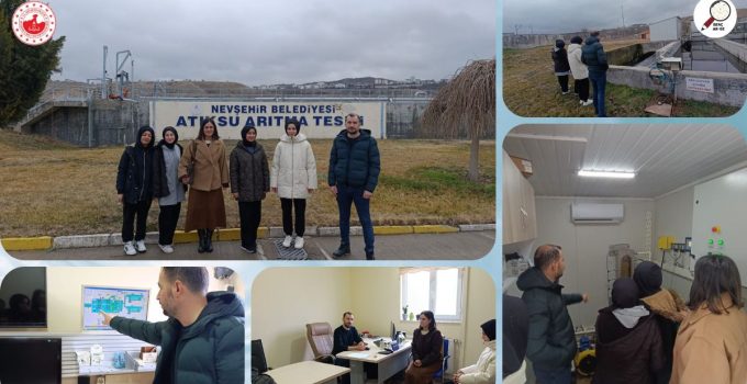 “Geleceğimiz İçin Su” Projesi Kapsamında Atıksu Arıtma Tesisini Ziyaret