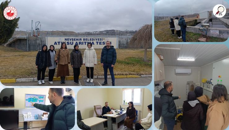 “Geleceğimiz İçin Su” Projesi Kapsamında Atıksu Arıtma Tesisini Ziyaret