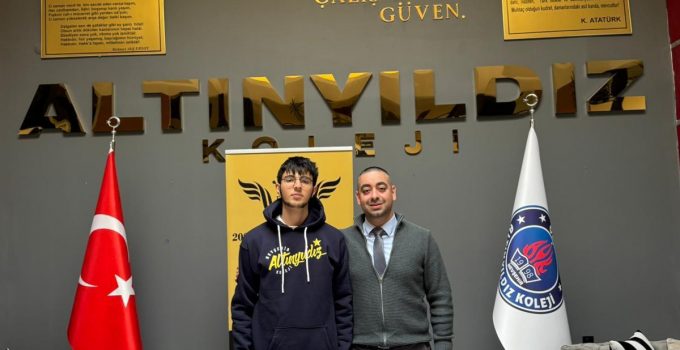 Altınyıldız Koleji Fen Lisesi Öğrencisi ABD’de Türkiye’yi Temsil Etti