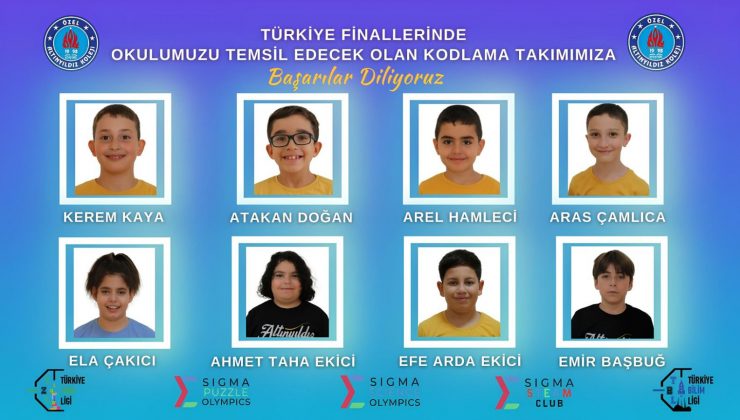 Altınyıldızlı Kodlamacılar Türkiye Finallerinde