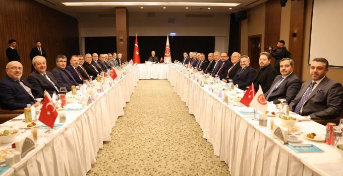 YÖK Başkanı Özvar’ın Teşrifleriyle Düzenlenen İstişare Toplantısı