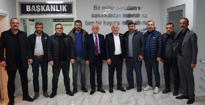 Başkan Düzgün Ve Oda Yönetimi Pınarbaşı’nı Ziyaret Etti