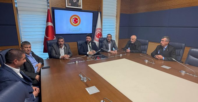 Milletvekili Çalışkan, Ziraat Odası Başkanlarıyla Nevşehir Tarımını Masaya Yatırdı