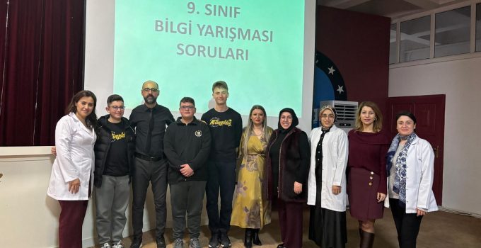 Altınyıldız Koleji Fen Ve Anadolu Lisesinde Bilgi Yarışmaları Düzenlendi