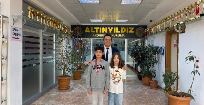 Kayak Yarışmasında İl Birinciliği Altınyıldızın