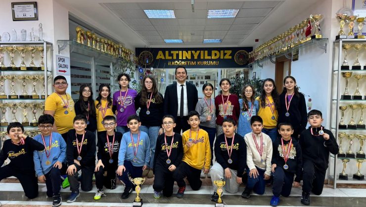 2025-2026 Eğitim Öğretim Yılı Okullar Arası Nevşehir Mahalli Satranç Yarışmalarında 5 Kupa Gururu!