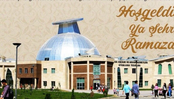 NEVÜ’lü Öğrenciler Ramazan Ayının Bereketini Geleneksel İftar Sofralarında Paylaşacak