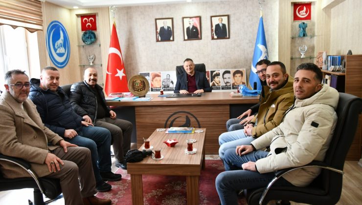 Nevşehir Ülkü Ocaklarında Yeni Başkan ve Heyeti Ziyaretçilerini Ağırlıyor