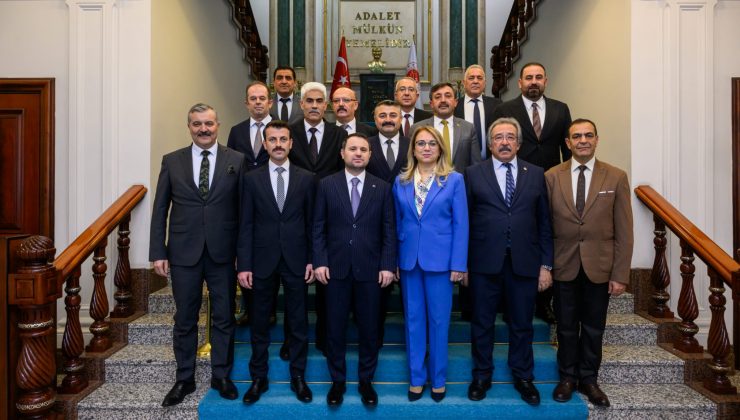 MHP Nevşehir Heyetinden Adalet Bakanı Akın Gürlek’e Hayırlı Olsun Ziyareti