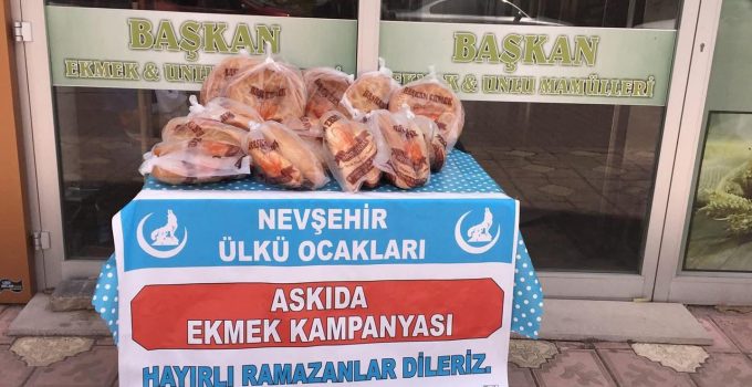 Ülkü Ocakları’ndan “Askıda Ekmek” Geleneği