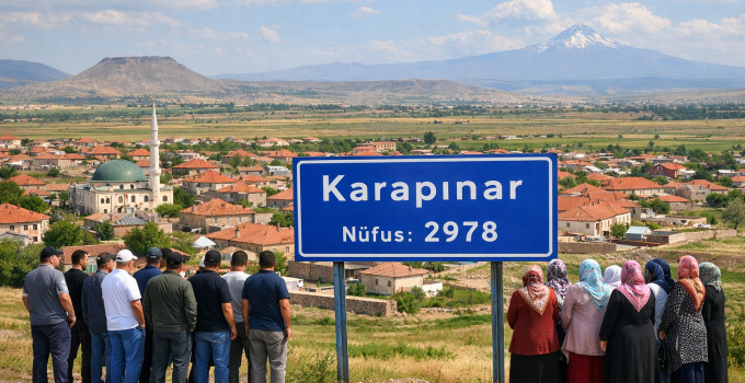 Karapınar’ın Nüfusu Belli Oldu