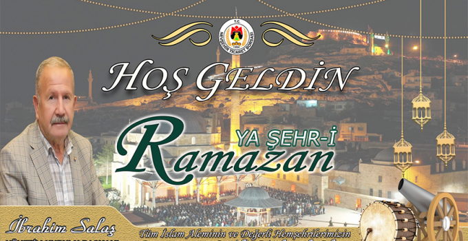 Başkan Salaş’tan Ramazan Ayı Mesajı