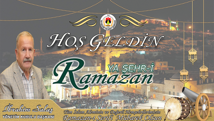 Başkan Salaş’tan Ramazan Ayı Mesajı