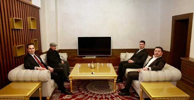 DYP Genel Başkanı Küpeli’den Başkan Arı’ya Nezaket Ziyareti