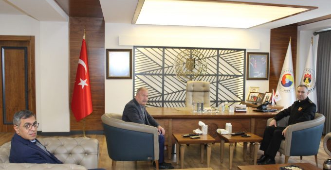 JAKEM Komutanı Albay Fırat’tan Başkan Salaş’a İade-i Ziyaret