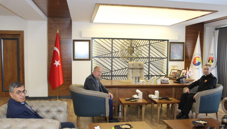 JAKEM Komutanı Albay Fırat’tan Başkan Salaş’a İade-i Ziyaret