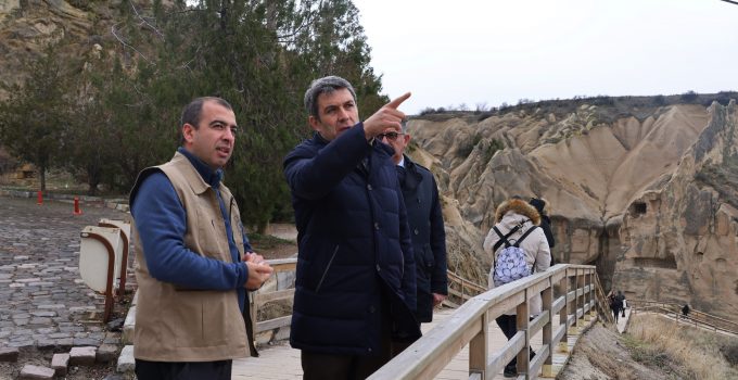 Alan Başkanı Aslanbay Kazı Alanında İncelemede Bulundu