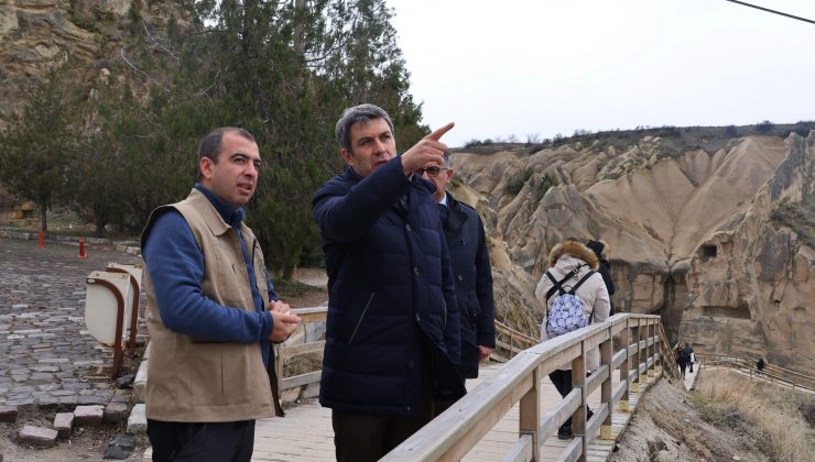 Alan Başkanı Aslanbay Kazı Alanında İncelemede Bulundu