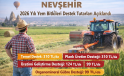 Nevşehir’de 2026 Yılı Yem Bitkileri Destek Tutarları Açıklandı