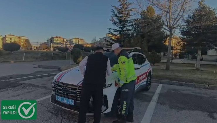 Drift Yapan Sürücüye 46 Bin TL Ceza