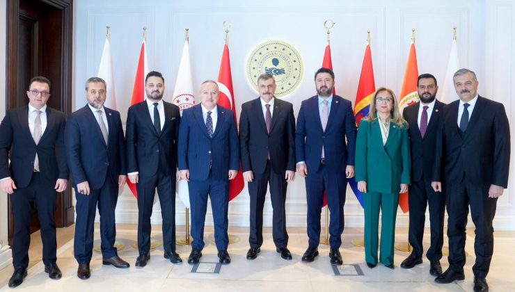 Nevşehir Heyetinden İçişleri Bakanı Mustafa Çiftçi’ye Ziyaret