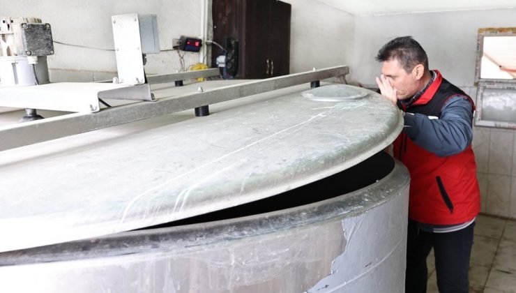 Nevşehir’de Süt Soğutma Tanklarına Sıkı Denetim