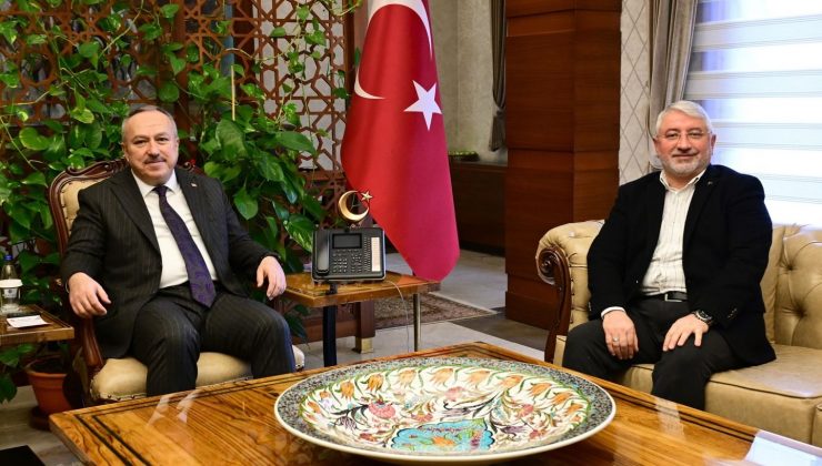 Vali Ali Fidan, Çorum Belediye Başkanı Aşgın’ı Ağırladı