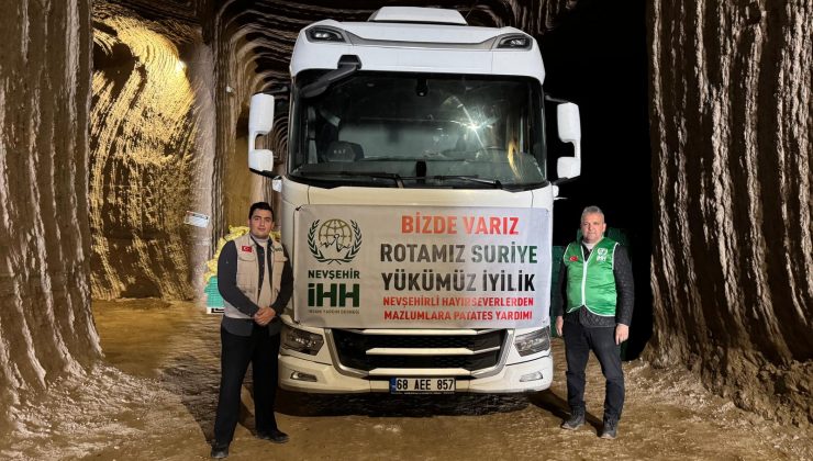 Nevşehir İHH’dan Uygur Türklerine Gıda Yardımı