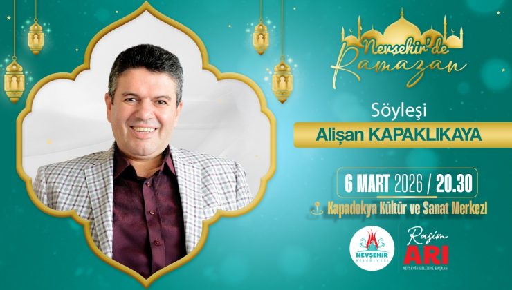 Eğitimci Alişan Kapaklıkaya Nevşehirli Vatandaşlarla Buluşacak