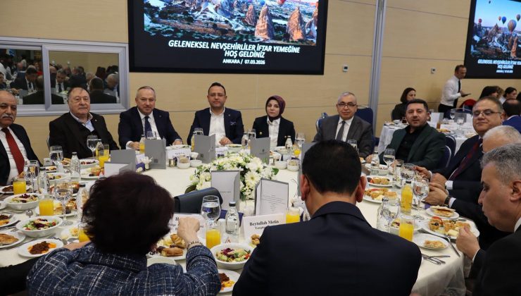 Nevşehirli Bürokratlar Parmaksız Ev Sahipliğinde Ankara’da Buluştu