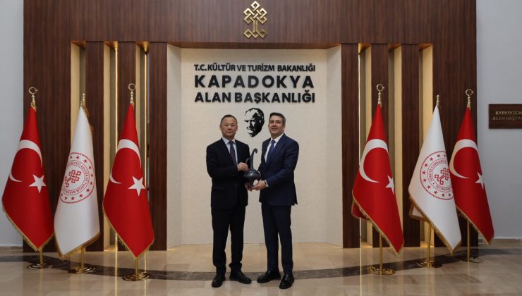 Kırgızistan’ın Ankara Büyükelçisi Kazakbaev’den NEVÜ’ye Ziyaret