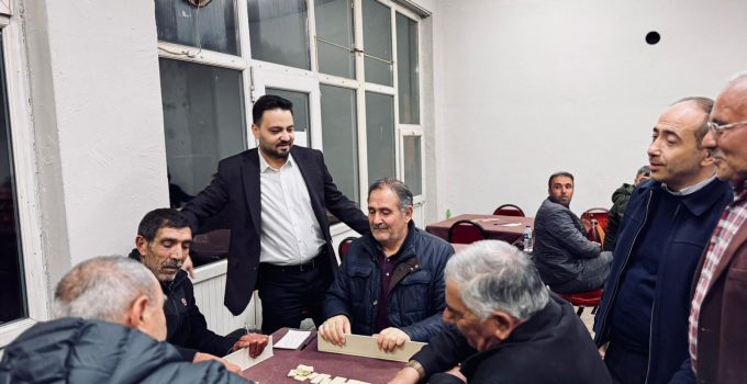 AK Parti Teşkilatı Kaymaklı’da Vatandaşlarla Buluştu