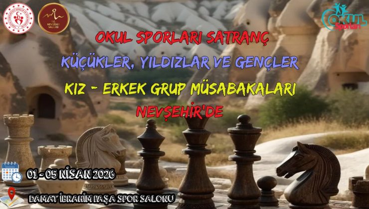 Nevşehir Satrançta Bölge Heyecanına Ev Sahipliği Yapacak