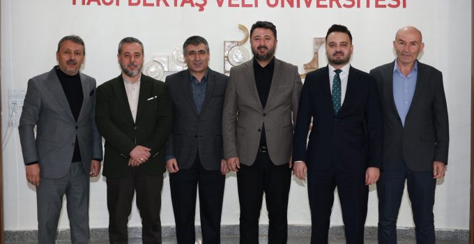 AK Parti Heyetinden NEVÜ Rektörü Prof. Dr. Semih Aktekin’e Ziyaret