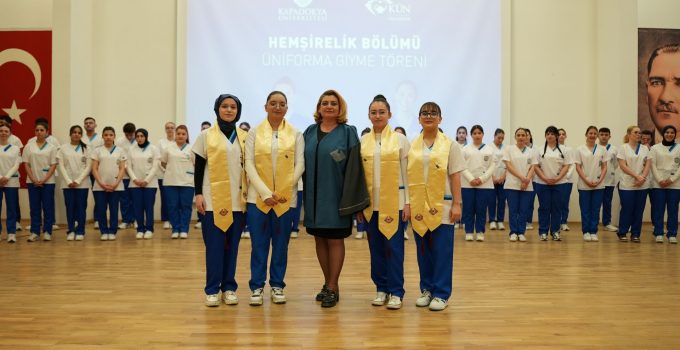KÜN Ebelik ve Hemşirelik Bölümü Öğrencileri Meslek Yolculuklarında İlk Adımlarını Attılar