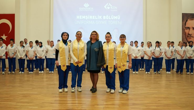 KÜN Ebelik ve Hemşirelik Bölümü Öğrencileri Meslek Yolculuklarında İlk Adımlarını Attılar