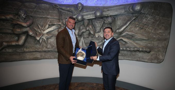 Başkan Rasim Arı’dan Fenerbahçe Başkanı Saran’a Ziyaret